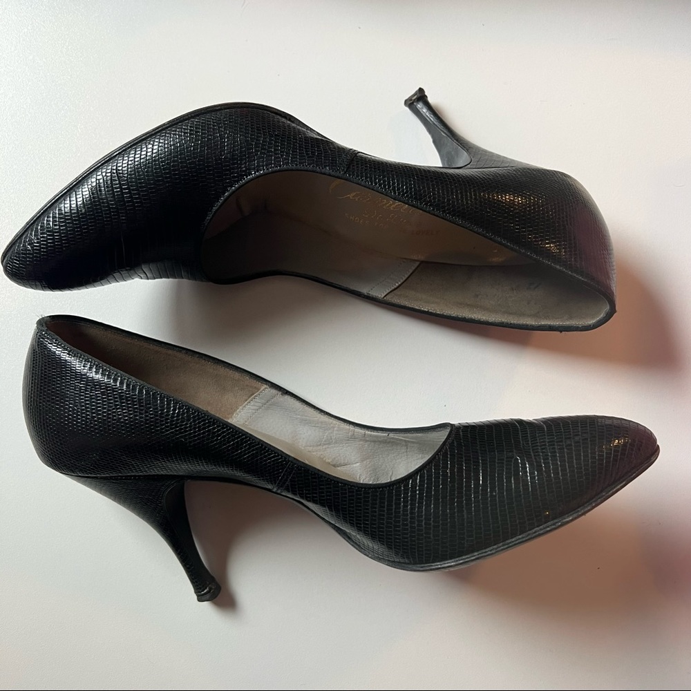 Vintage Genuine Lizard Pump/heels by The Capitol from Sumpter S.C. 7 - Picture 4 of 10